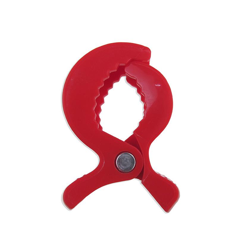 2 Pezzi Accessori Colorati per Seggiolino Auto per Bambini Clip Giocattolo in Plastica per Passeggino Molletta per Carrozzina/Passeggino per Agganciare Coperta Zanzariera Clip