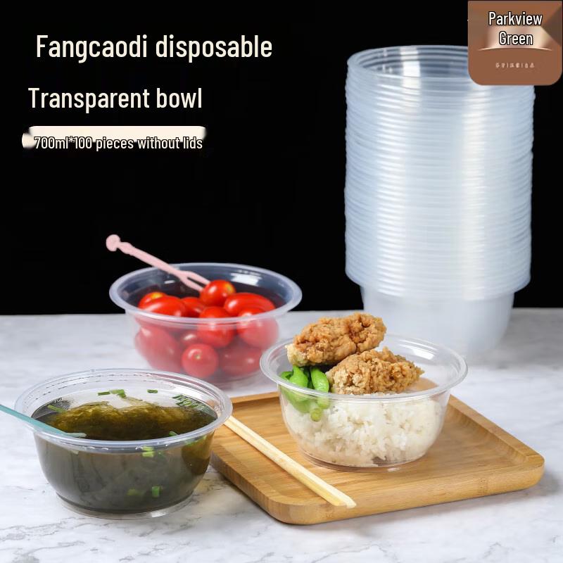 

Disposable Transparent Plastic Bowls