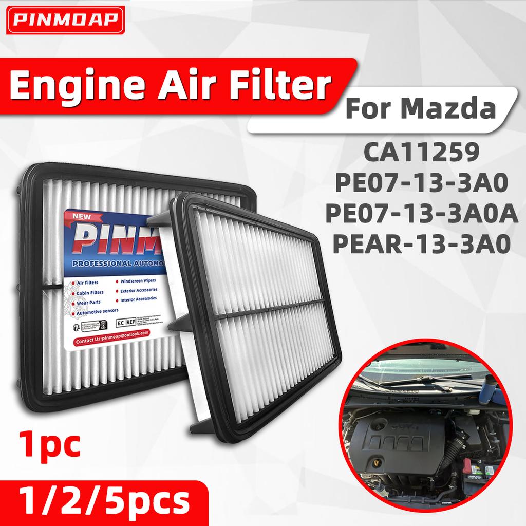 PINMOAP High-Performance Automotive Intake Filter CA11259 Is Suitable For Mazda3/3 Sport/6/CX-5 Engine Air Filter PE07-13-3A0A
