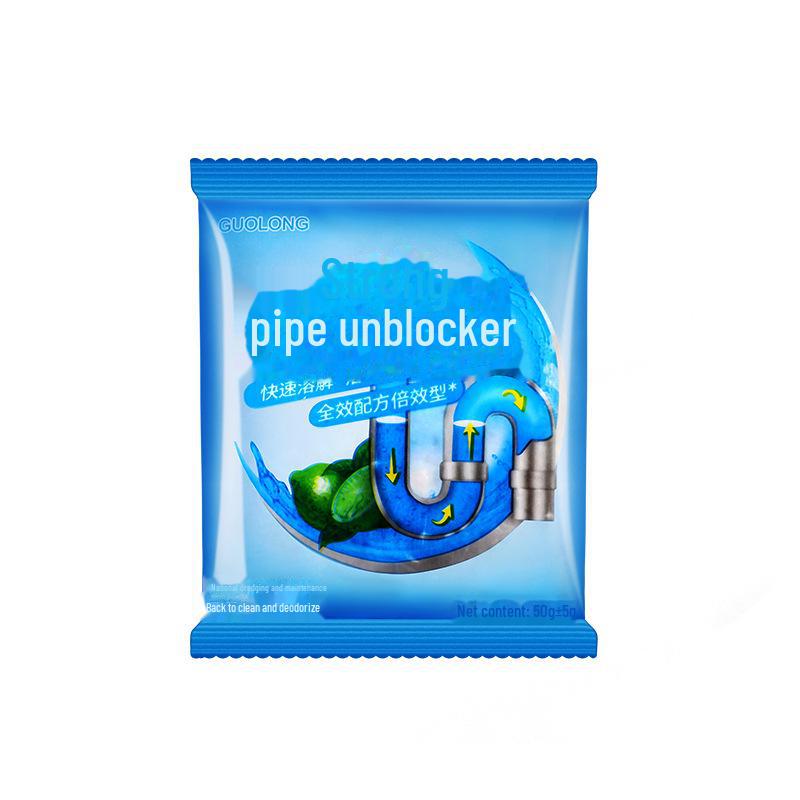 Drain Cleaner & Deodorizer for Kitchen and Bathroom Blockages