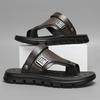 Flip-flops men's 2025 summer new casual versatile in the elderly outdoor beach wading sports cool slippers