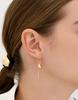 Hyeres Lor Champagne Moon Dew Drop Silver(Y) Darling Earrings Hl2E59238Y9Xxx