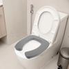 Waterproof U-Shape Toilet Seat Riser Washable Toilet Seat Pad  For Elderly