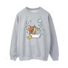 Tom And Jerry Womens/Ladies Bath Time Sweatshirt