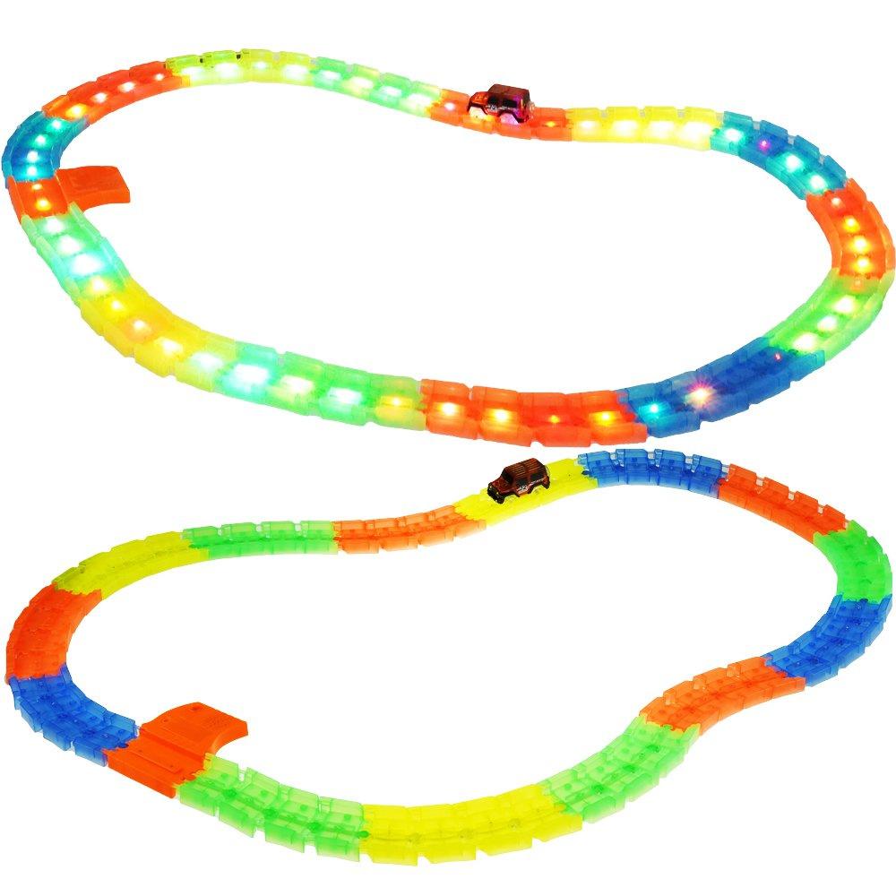 Magic Tracks Glowing Track Car Led Sounds Led