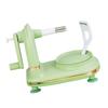 Apple Peeler Stainless Steel Manual Rotating Peeler Kitchen Gadget With 2 Replacement Cutter Heads For Pear Citrus Fruit Light