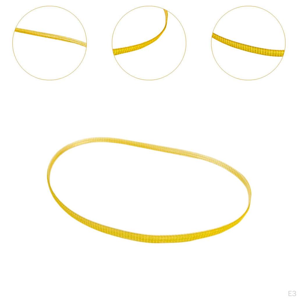 PU Transmission Belt for Wheel Balancer Featuring 3 Concave and 4 Convex