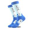 Cool Hip Hop Crew Socks Men Funny Animal Squirrel Shark Dinosaur Boxing Dog Fortune Cat Sokken Harajuku Divertidos Chaussette