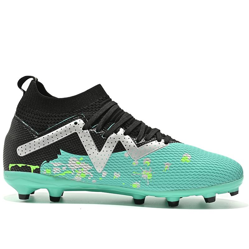 

Men New FG Football Boots Professional Society Sneakers Tenis Comfortable Male Soccer Shoes Top Quality Match Breathable Sports 35