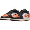 Air Jordan 1 Low GS Shattered Backboard 2.0 Kids Sneakers Orange Black White 553560-081