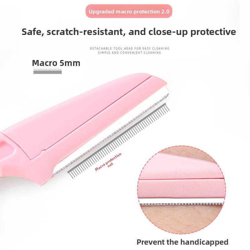 1/3pcs Pocketknife Eyebrow profiler Hair Remover Eyebrow Shaper Shaver facial epilators Eyebrow Trimmer for Ladies Face