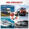 3/8 Gewinde Fernbatterie Stromverteiler 300A 24V Polklemmen-Set Verbinder Schwerlast für Auto Camping Wohnmobil LKW Boot Stromkreis Werkzeug
