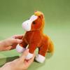 PP Cotton Simulation Stuffered Pony Doll Soft Long Hair Horse Stuffed Doll  New Year
