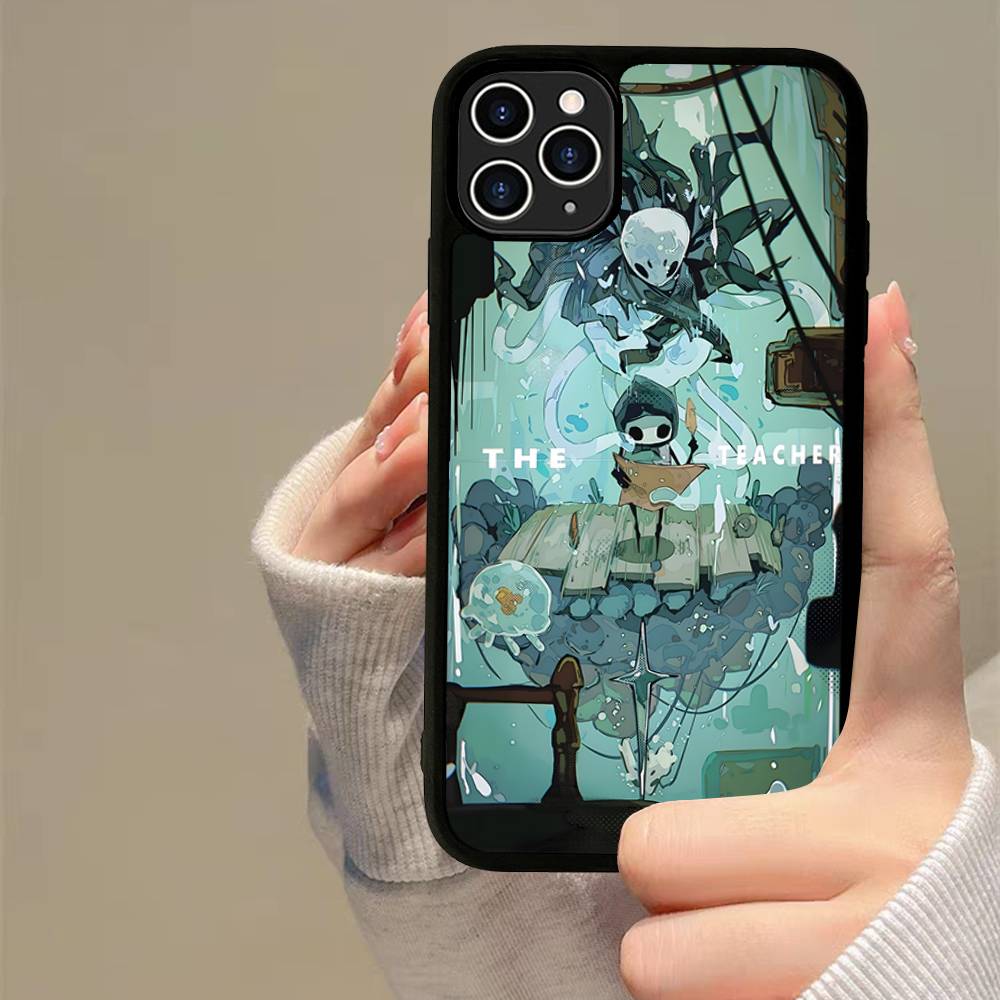 Popular Game H-Hollow K-Knight S-Silksong Phone Case For iPhone 17 16 Pro Max Air 13 12 Mini 14 15 Plus 11 PC+TPU Back Cover