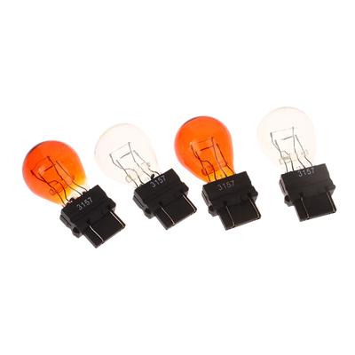 2Pcs 3157 Dc12V 21/5W Car Brake Light Bulbs Halogen Lamp Quartz Glass Turn Signal Light Brake Lights Reverse Lamp