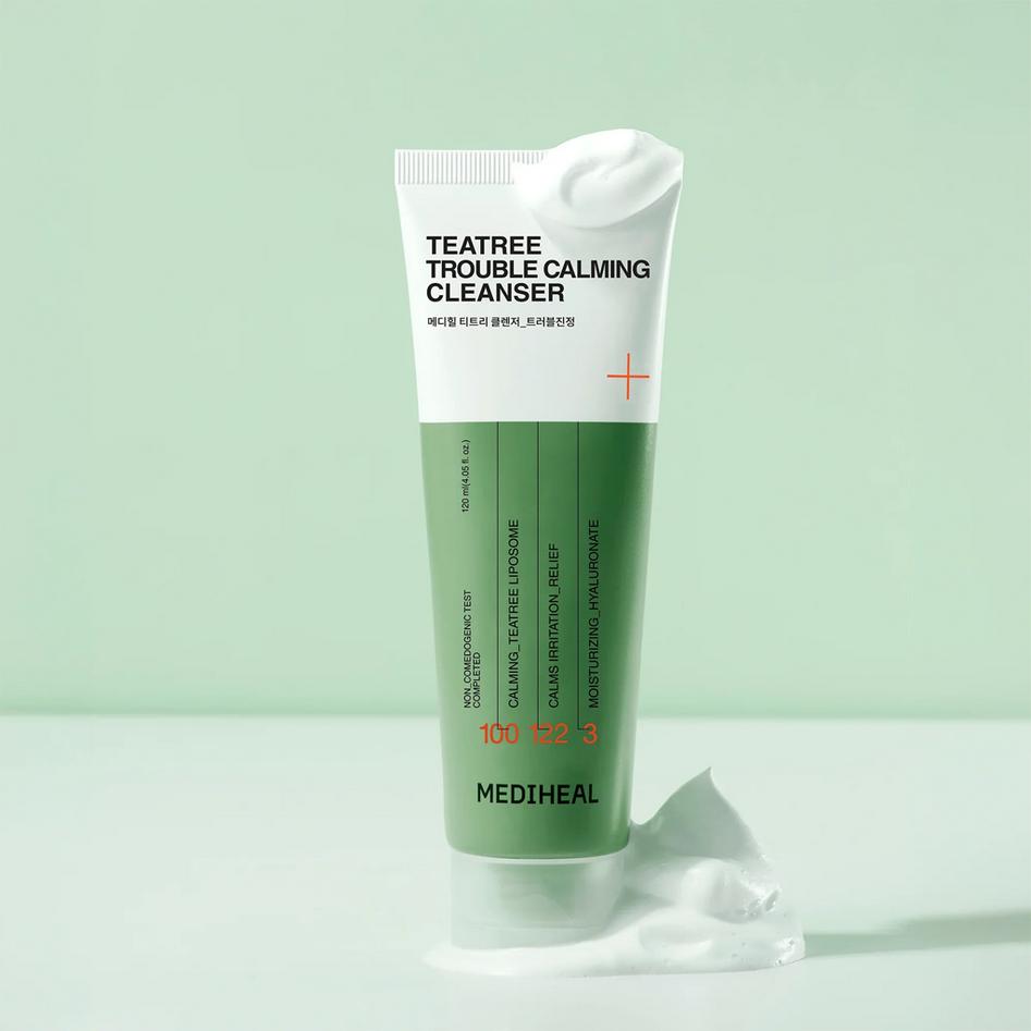 Mediheal Foam Cleansing 120ml, TEATREE, Vitamin C,Madecassoside/ Moisturizing, Korean Cosmetics, Kbeauty