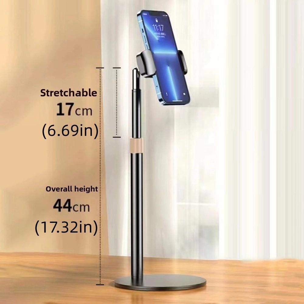 Stable Base Desktop Phone Holder Adjustable Height Mobile Phone Bracket  Mobile Accessories