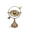 Vintage Brass Armillary Sphere 11" Antique Astrolabe Table Top World Globe Gift