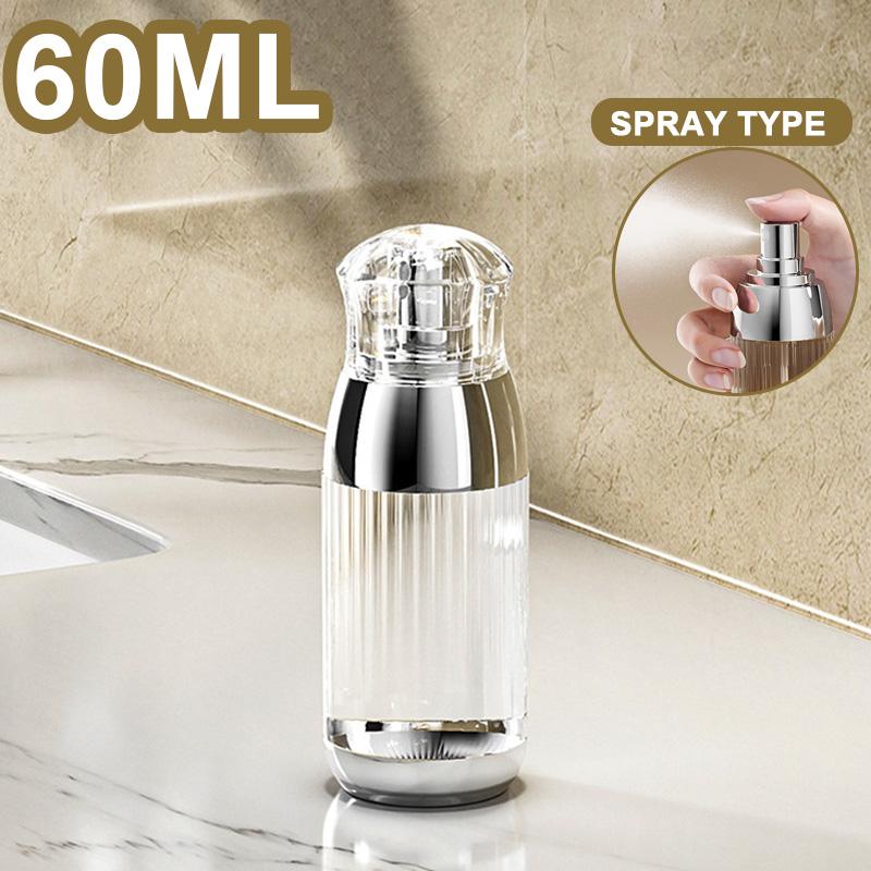 Plastic Shower Gel Dispenser Bathroom Shampoo Conditioner Soap Bottle Travel Lotion Spray Bottle Portable Empty Travel Jars