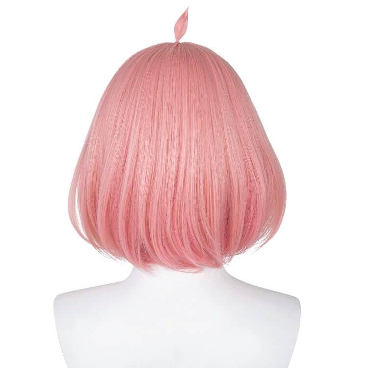Anime SPY×FAMILY Role Wig Stage Sitcom Perform Clothing Match Simulation Short Hair Anya Forger Character Modeling Bob Haircut