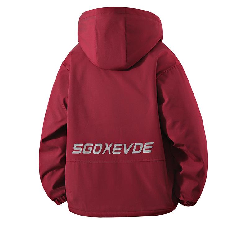 Men's Trendy Winter Parka with Fleece Lining and Thick Hood