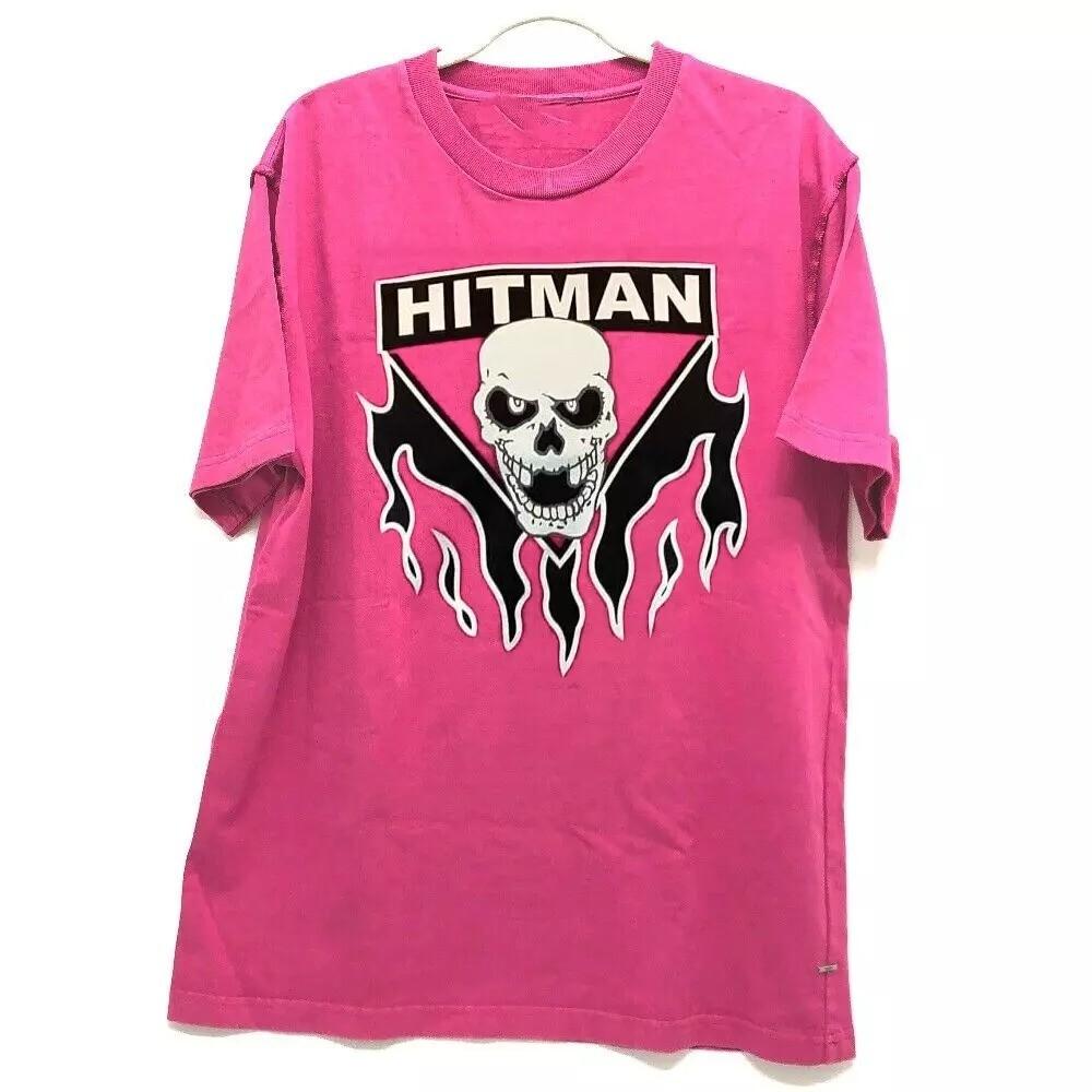 Collection Bret Hart Cotton Gift For Fan Pink S-2345XL T-shirt Unisex T-Shirt XXXL