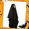Kids Halloween Scary Hooded Cape, Halloween Scary Cloak Cosplay Costumes Halloween Cape Scary Costume
