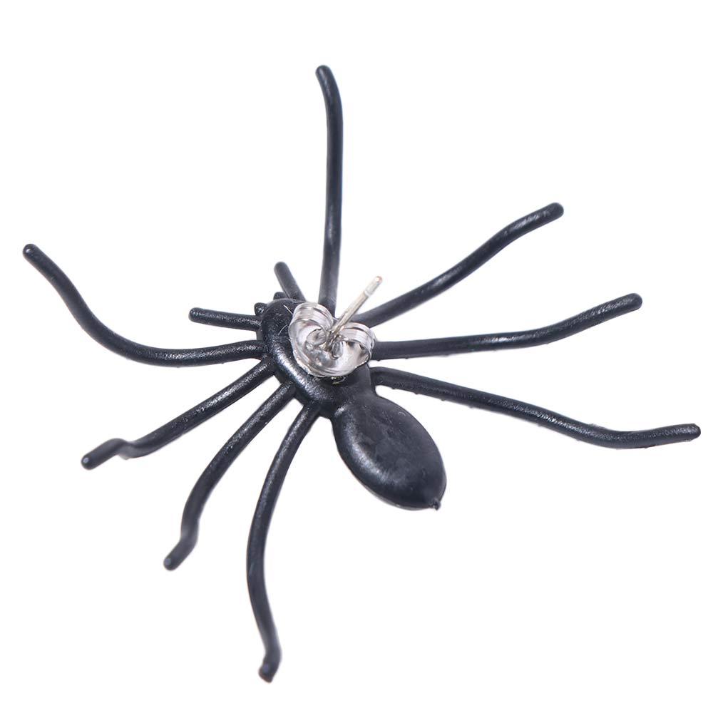 Hiphop Spider Earrings Metal Spider Ear Stud Earrings Piercing Stud Earrings  Women