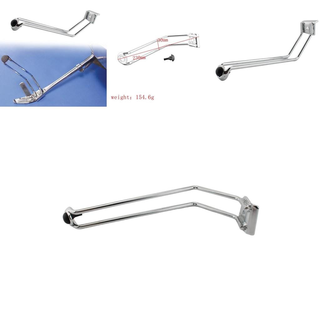 Premium Extended Side Support Stand For Harley Glide Models 1984 To 2008 With Sturdy Build