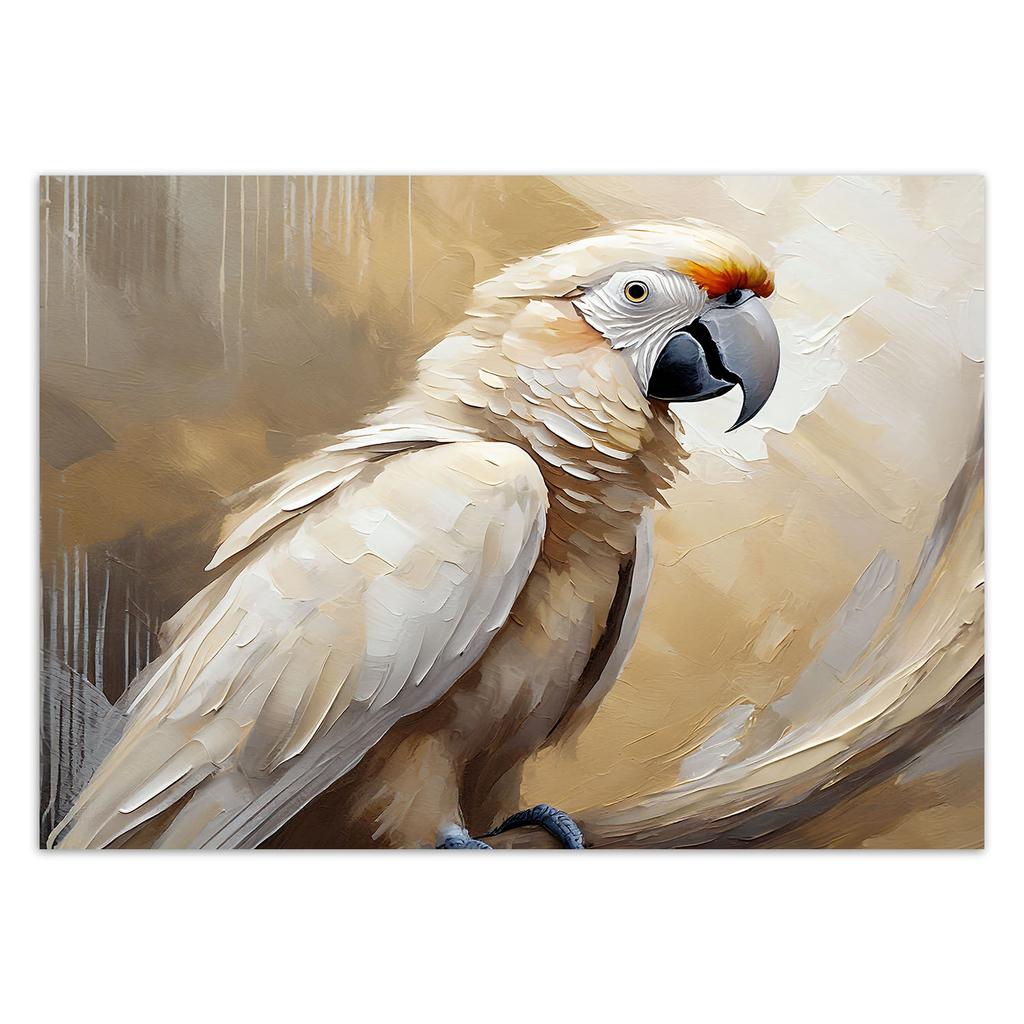 Wallpaper AI Parrot Birds Painted