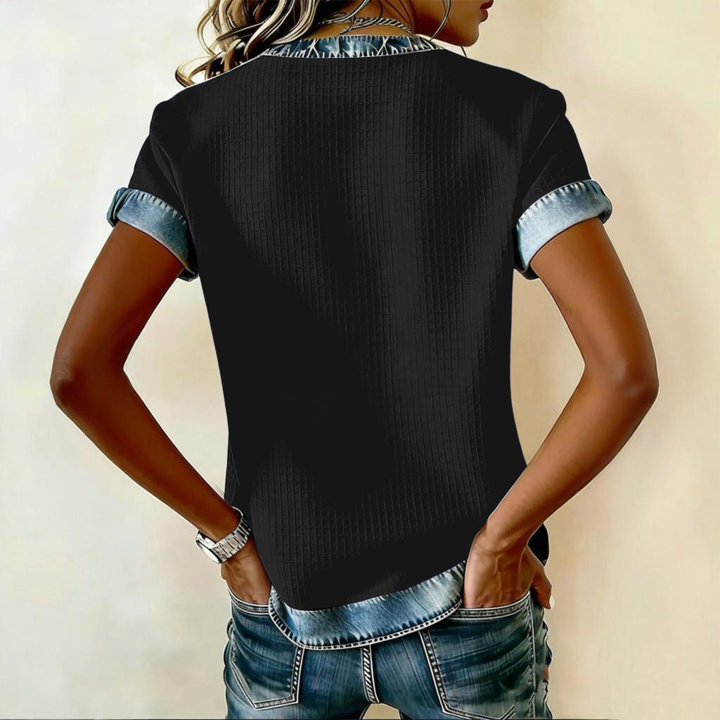 Women's Fashion Casual Letter-Printed Top