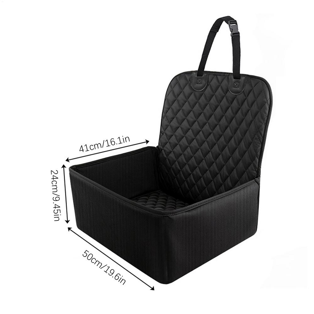 For SUV Car Seat for Dogs Large Waterproof Carseat for Dogs Easy Clean Booster Cushion Carrier Cover for Bed Suv Truck Backseat