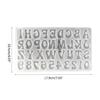 Letter Resin Casting Molds DIY Alphabet Number Casting Mold Jewelry Craft Tools
