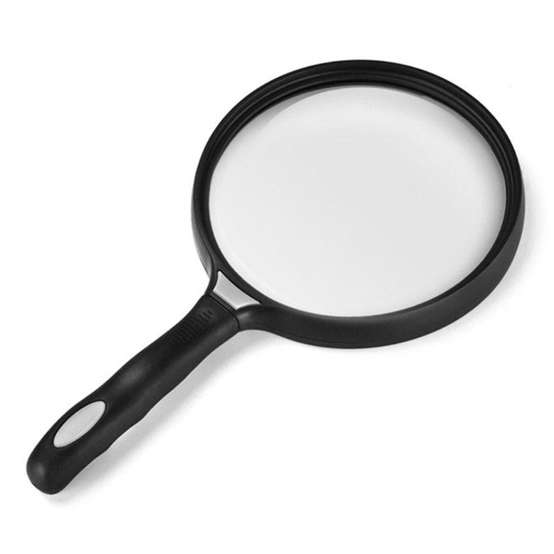 Lupa powiększająca 2,5x Ręczna lupa do czytania dla dzieci i seniorów Przenośna lupa Średnica soczewki 130 mm / 5,12 cala