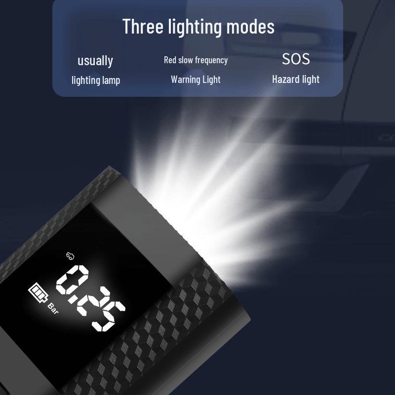 Wireless Digital Display Lithium Battery Car Tire Inflator