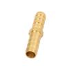 Brass Hose Connector Fittings for Straight Connections 6mm 8mm 10mm 12mm Sizes for Air Water Oil and Liquid Applications