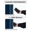 1 Stück 100 % Verdunkelungsvorhänge mit Ösen oben, Vorhänge für Wohnzimmer, Schlafzimmer, Küche, Heimdekoration, Raumdekoration