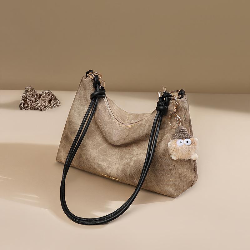 2025 New Autumn Winter Fashion Crossbody Bag for Women, Vintage High-end Feel Single Shoulder Commuter Bag