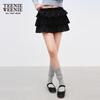 Teenie Weeniebearnova Asymmetrical Tiered Mini Skirt