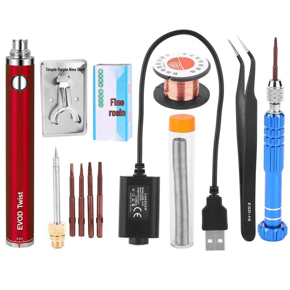 Portable Wireless USB Rechargeable Soldering Kit - Outdoor 5V Soldering Pen for Repairs