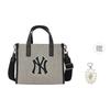 New MLB Canvas Bag, Tote Bag, Shopping Bag, Handbag, Shoulder Bag Trumpets Unisex Black 3AORS062N-50BKS
