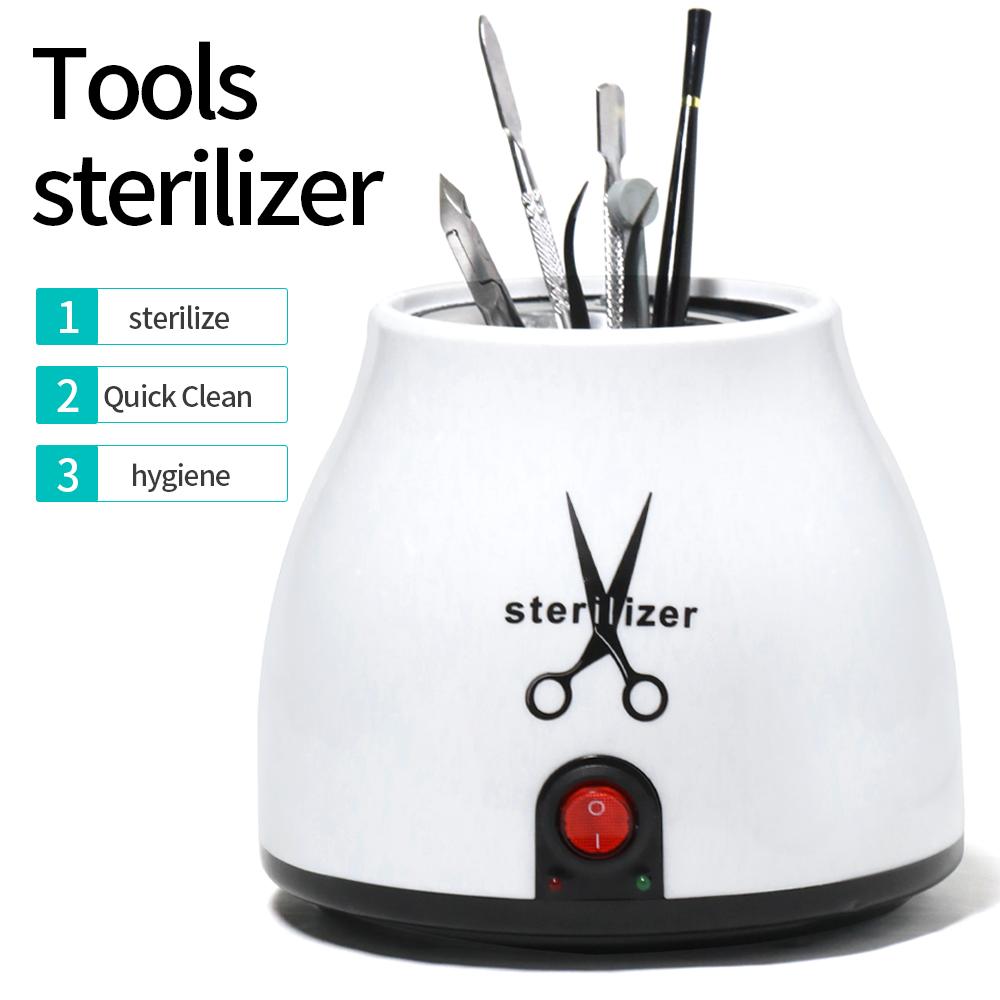 Metal Tool Sterilizer With Glass Beads Major High Temperature Sterilization Hairdressing Medical Tools Sterilization Container