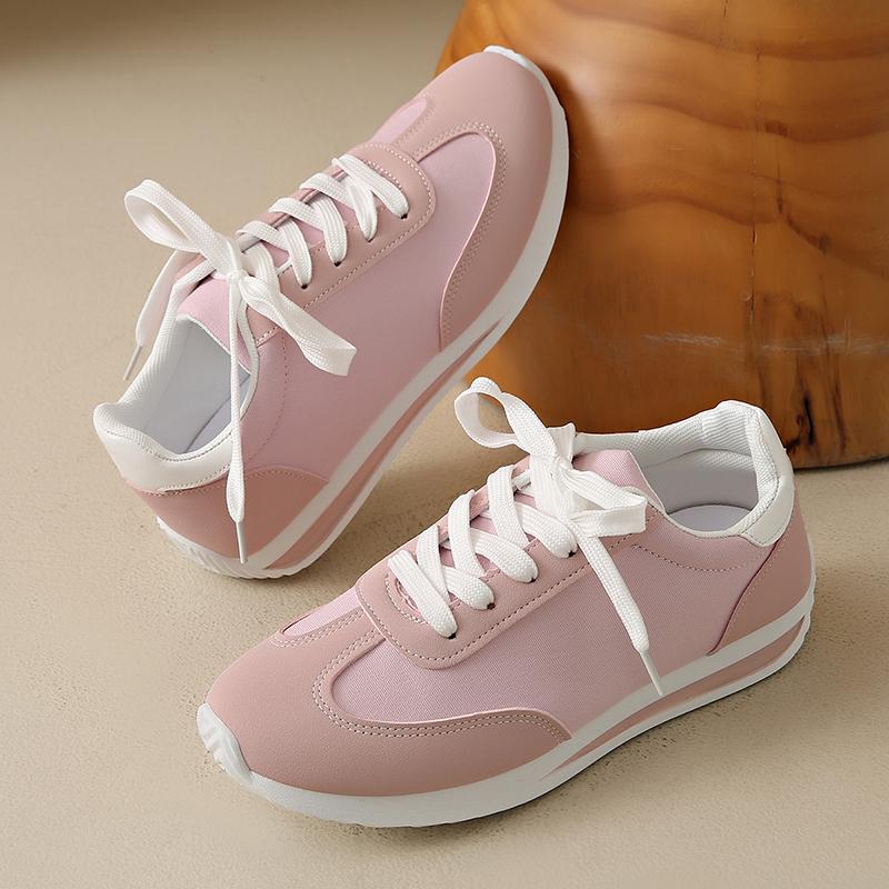 Fashion Plus Size Fashion Pink Sneakers for Women 2025 Autumn Non Slip Casual Sports Shoes Woman Lightweight Platform Sneakers Plus Size
