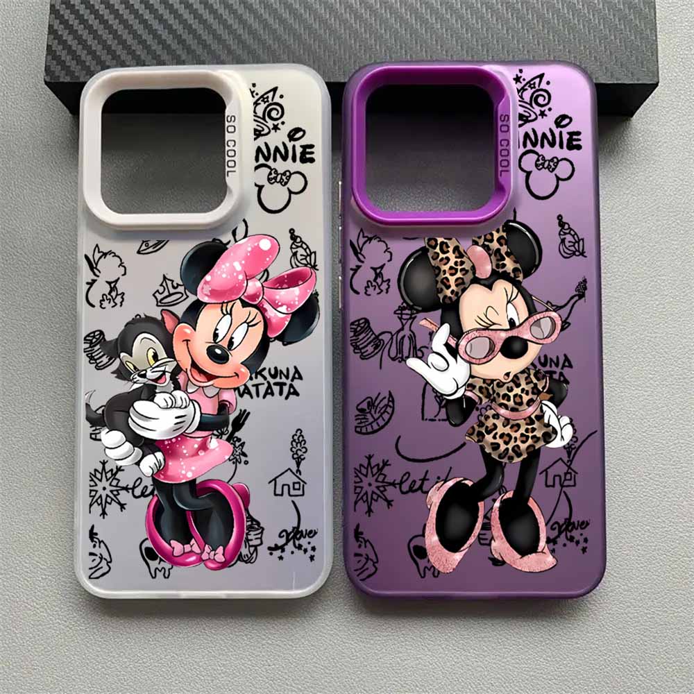 Cute Minnies Phone Case For Xiaomi Redmi 15 15C 14C 13C 12C 13 12 10 A1 A2 A3 A5 9T 9A K60 K40 4G 5G Anti Fall Matte Back Cover