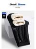 Men's Winter Waterproof Thickened Padded Pants - Straight Leg, Lambswool Lined, Plus Size, Casual Outerwear