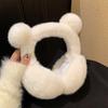 Plush Ear Warmer Anti-Freeze Ear Cover Fashion Bear Ear Earmuffs  for Women Girls
