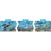 EPOCH Apollo Step Panorama Puzzle Fun Under the Sea 10/15/20 Pieces Kids Puzzle with Storage Bag for Ages 4 and Up