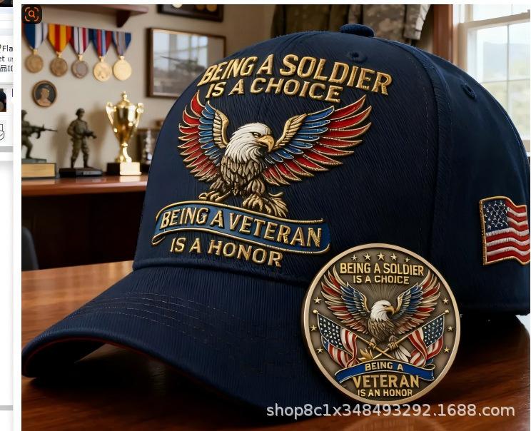 Popular US Navy Anniversary Cap Baseball Cap Printed Hat Peaked Cap
