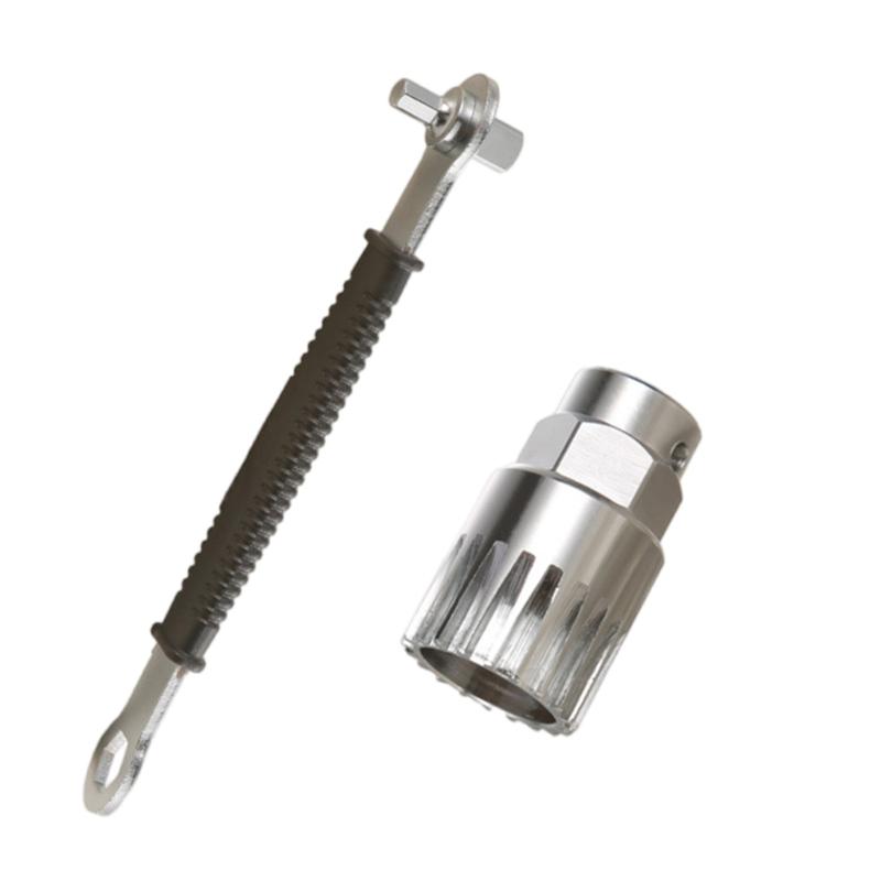 Bike Cassette Removal Tool Freewheel Remover for Bicycles, Bike Cassette Tools