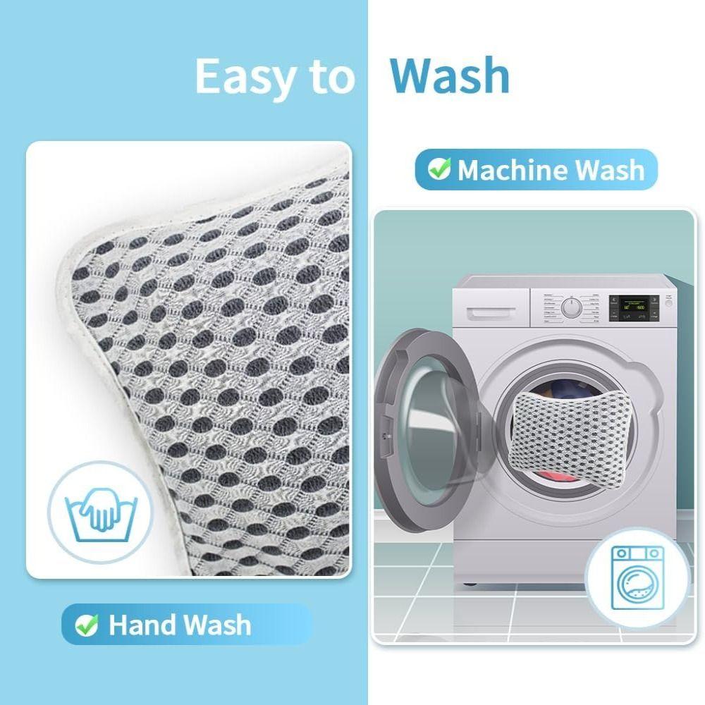 Slip Resistant Bath Pillows Waterproof Pillows New Shower Pillows  for Tub